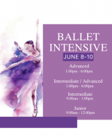 Ballet Intensive June 8-10