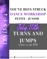 You've Been Struck Petite/Jr: Turns and Jumps