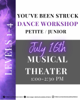 You've Been Struck Petite/Jr: Musical Theater
