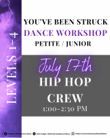 You've Been Struck Petite/Jr: Hip Hop Crew