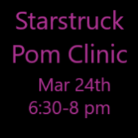 Pom Clinic Friday March 24th