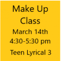 Make Up Class Teen Lyrical 3