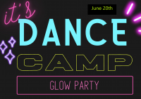 Glow Party Dance Camp June 20th